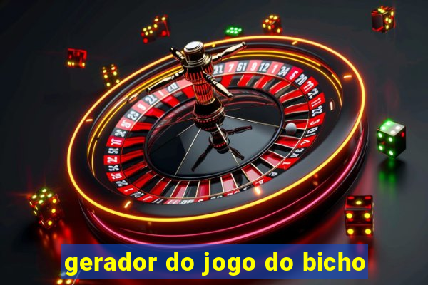 gerador do jogo do bicho